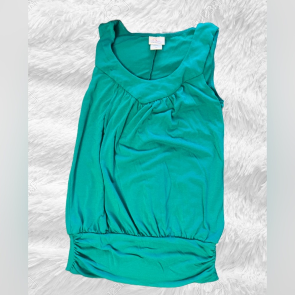 OH BABY by MOTHERHOOD tank top, teal, Medium